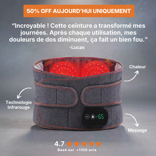Ceinture de Thérapie Infrarouge