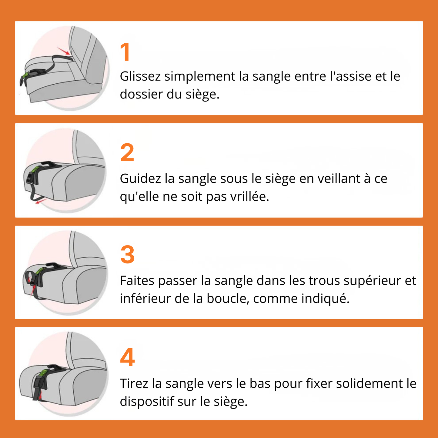 Ceinture de Sécurité pour Femmes Enceintes