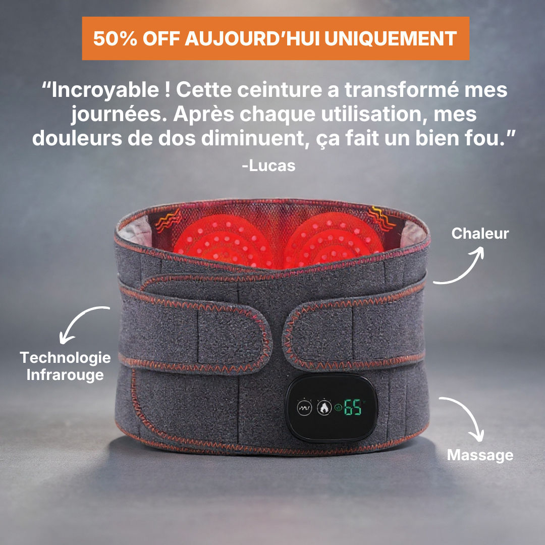 Ceinture de Thérapie Infrarouge Navasence